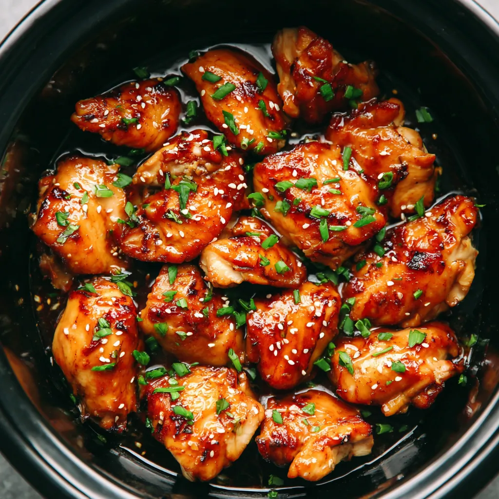 CROCKPOT TERIYAKI CHICKEN PERFECTION