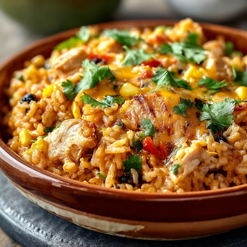 MEXICAN CHICKEN CHEESE EXPLOSION