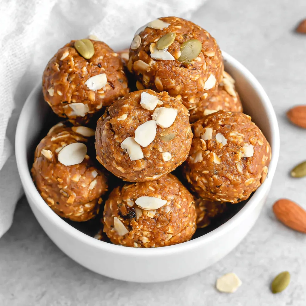 PUMPKIN PROTEIN BALLS: EASY!